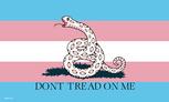 Transgender Don't Tread On Me flag