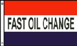 FAST OIL CHANGE 3'X5' FLAG