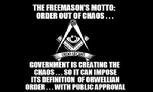 Freemasons motto Heligian Dilecta flag