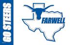 Farwell Texas Go Steers flag