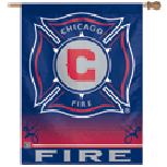 Chicago Fire MLS banner flag
