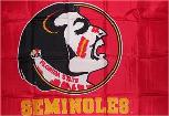 Florida State Seminoles Flag Banner 3' X 5'