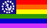 Yacht pride flag
