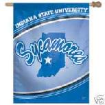 INDIANA STATE SYCAMORES FLAG
