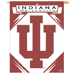 Indiana University Hoosiers Vertical Banner Flag 27 X 37