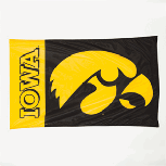 Iowa Hawkeyes Flag Banner 3' X 5'