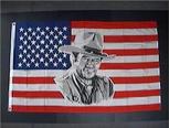 JOHN WAYNE USA FLAG 3X5 FT