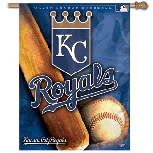Kansas City Royals Vertical Banner 27 X 37