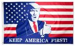 Trump US flag Keep America First flag