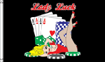 LADY LUCK 3'X5' FLAG 