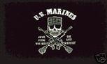 US Marines mess with the best die like the rest flag