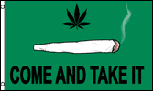 Come And Take It Joint 3'x5' flag