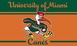 UofMiami Canes MAGA flag