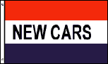 NEW CARS 3'X5' FLAG
