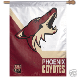 NHL PHOENIX COYOTES FLAG 27 x 37 VERTICAL BANNER