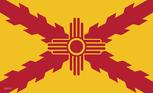 New Mexico Cross flag