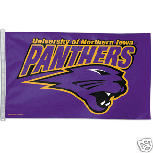 NORTHERN IOWA PANTHERS FLAG 3' X 5' BANNER