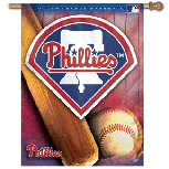 Philadelphia Phillies Vertical Banner Flag 27 X 37