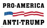 Pro America Anti Trump Flag