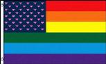 PinkTriangles rainbow flag