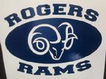 Rogers High School Rams flag