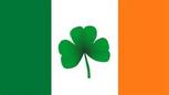 Irish Shamrock flag