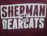 Sherman High School Bearcats flag
