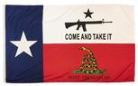 Texas rifle come and take it don't tread on me