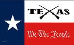 We The People Texas flag