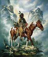 THEY CALL ME WOLF INDIAN HORSE