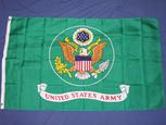 UNITED STATES ARMY FLAG 3' X 5' BANNER GREEN