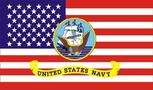 UNITED STATES NAVY US FLAG 3'X5'