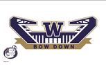 UofWash Bow Down Stadium flag