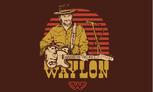 Outlaw Country Waylon flag
