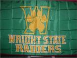 Wright State U Raiders flag