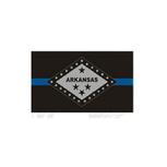 Arkansas Thin Blue Line flag