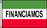FINANCIAMOS 3'X5' FLAG