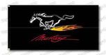 mustang flame flag