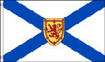 Nova Scotia of Canada flag