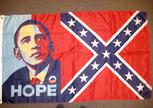 Obama Hope Rebel Flag