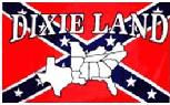 Dixie Land Rebel flag
