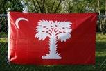 Red South Carolina flag