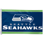 Green Grey Seahawks flag 3x5' 