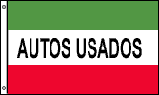 AUTOS USADOS 3'X5' FLAG