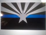 Arizona Thin Blue Line flag