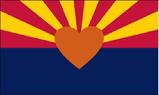 Arizona Heart flag