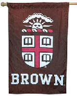 BROWN UNIVERSITY VERTICAL flag