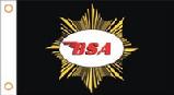 BSA motorcycles flag