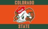 colorado state ramms MAGA flag