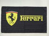 Ferrari black flag 